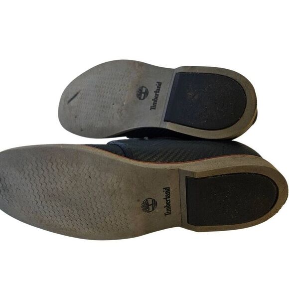 Timberland men's Earthkeepers Stormbuck Lite navy oxford shoes,  Size 9.5 - Picture 4 of 6